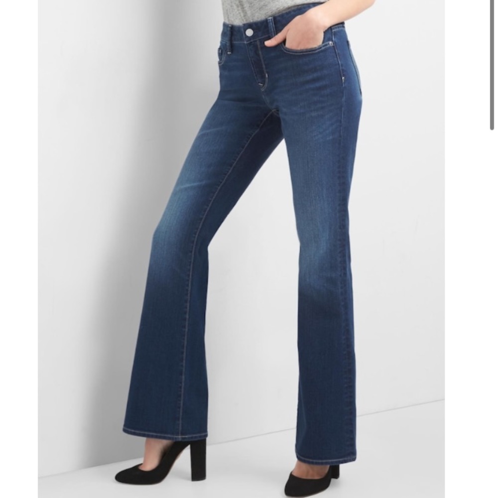 Gap flare jeans!